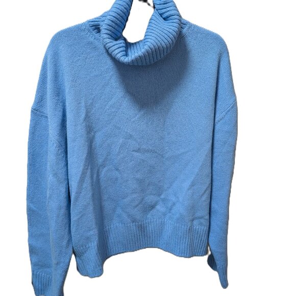Brand New Blue Turtle Neck Sweater - Picture 1 of 1